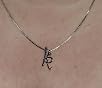 YFN Initial Pendant Necklace - Sterling Silver With Cubic Zirconia, 26 Letter Alphabet Jewelry For Women & Teens - View #4