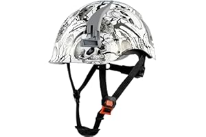 SAFEBUILDER SBD-H1 Safety Helmet for Engineering Hard Hat Vented Lightweight 6 Point Suspension Hardhats OSHA Construction Work Hard Hats ANSI Z89.1