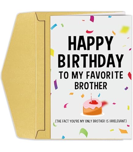 White Cotton Cards WBA16-Tarjeta De Cumpleaños Hecha A Mano Con Texto En Ingl S 855525