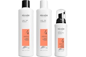 Nioxin Scalp + Hair Thickening System Kits | For Natural, Colored, & Damaged Hair with Light to Progressed Thinning | Strengt