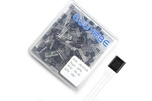 GuuYebe 2N2222 Transistor 2N2222A TO-92 NPN BJT Transistors of Semiconductor Products