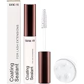 Curacoro Lash Coating Sealant 10ml, Protective Topcoat for Lash Extensions | Water-Resistance &amp; Better Retention, Strong, Soft &amp; Silky Lash Seal for Lash Extensions