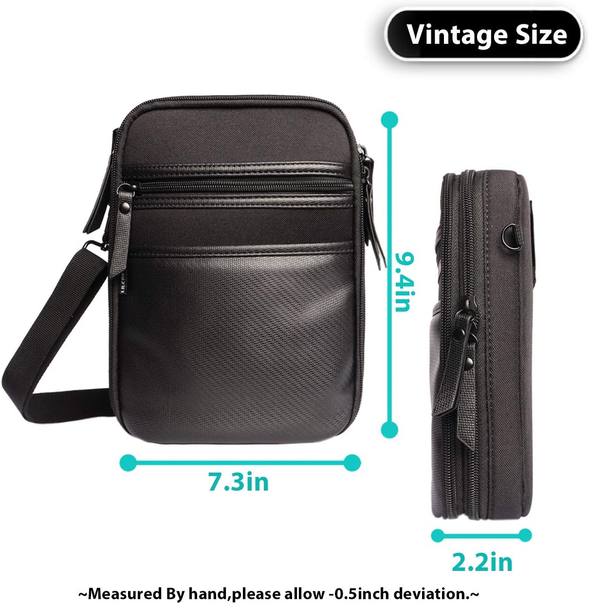 Lilcreek Gun Cases for Pistols, Concealed Carry Gun Pouch Handgun Shoulder Bag, Fanny Pack Waist Pocket for Handgun with Belt Loops: Sports & Outdoors