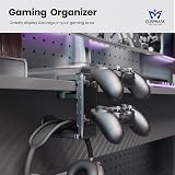 EURPMASK 3-in-1 Headset Controller Holder Clamp Mount Desk Organizer PC Gaming view 2