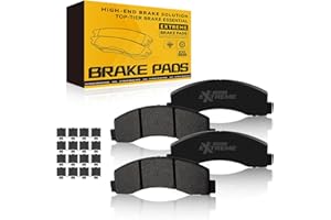 TOVASTY 4PCS Front Brake Pads Premium Carbon Ceramic Pad Compatible with 2010-2021 Ford Expedition, 2010-2020 Ford F150, 2010