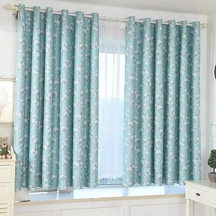 Further Cortinas Opacas Impresas Ojal Cortinas de Dormitorio súper