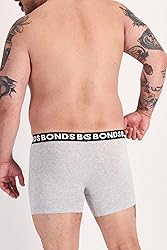 Bonds Men's Underwear Boxer Briefs Pack, Everyday