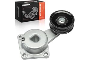 A-Premium Belt Tensioner Assembly with Pulley Compatible with Ford F-150 2002-2008, F-150 Heritage, F-350 Super Duty, F-53 Mo