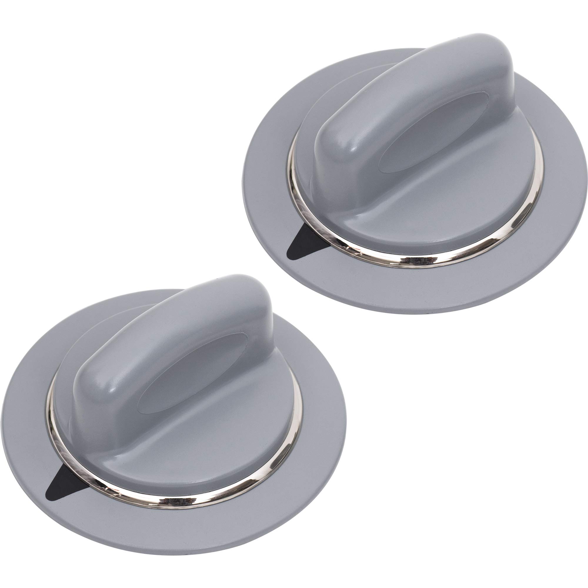 Photo 1 of BlueStars WE1M964 Dryer HEAVY DUTY Timer Control Knob – Compatible with GE Dryers - Replaces 1811122 AP4980845 PS3487132 AH3487132 EAP3487132 - PACK OF 2