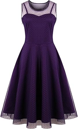 plus size purple cocktail dress