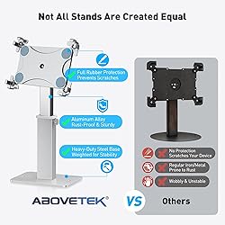 AboveTEK Anti-Theft iPad Kiosk Stand, 360 Rotation