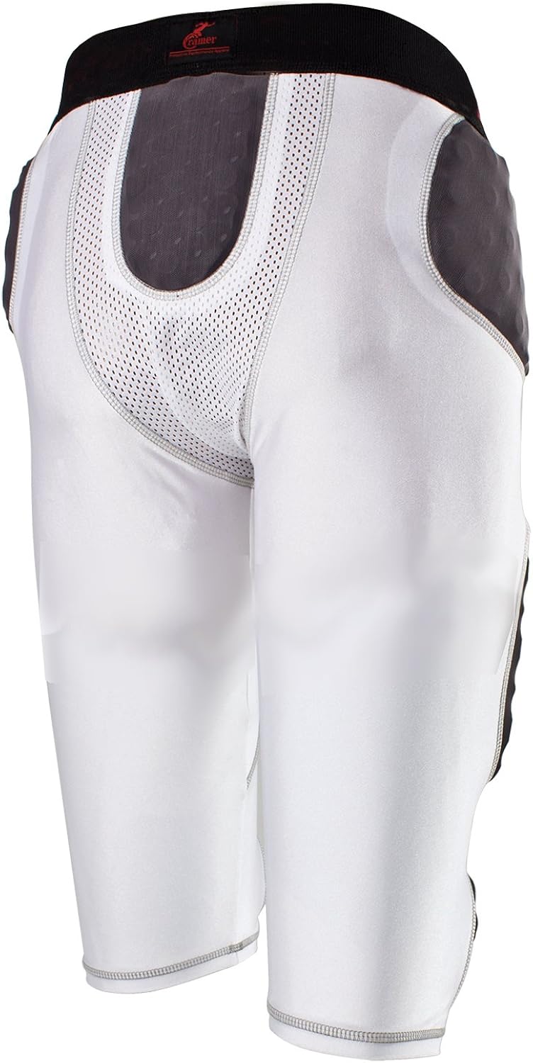 Cramer Skill 7 Pad Football Girdle with Integrated Hip: Clothing