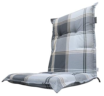 8 Cm Luxus Hochlehner Auflage B 255 Grau Schwarz Kariert Gartenmobel Zubehor Sicooblojicred Com Br