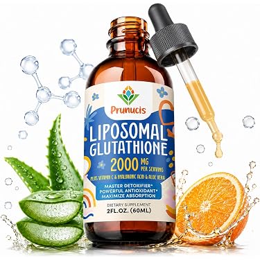 glutathione nebulize for cleaning up lungs Prunucis 2000MG Liposomal Liquid, 98% Absorption, Active Form L-Glutathione Supplement, Vegan Friendly, Powerful Antioxidant Complex Immune System, Aging Defense, Detox, 2 FL.OZ : Health & Household How To Get Glutathione Capacity:30 G vitamin E cream