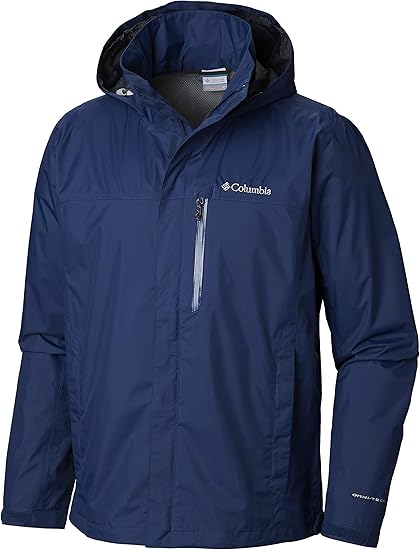 columbia men's pouration waterproof rain jacket