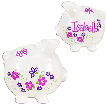 personalized piggy banks for girl