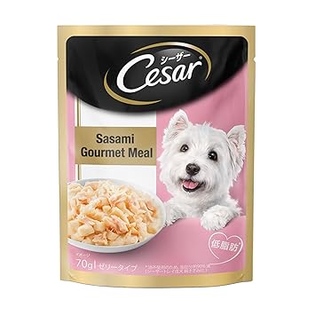 Cesar Adult Wet Dog Food (Gourmet Meal), Sasami, 70g Pouch