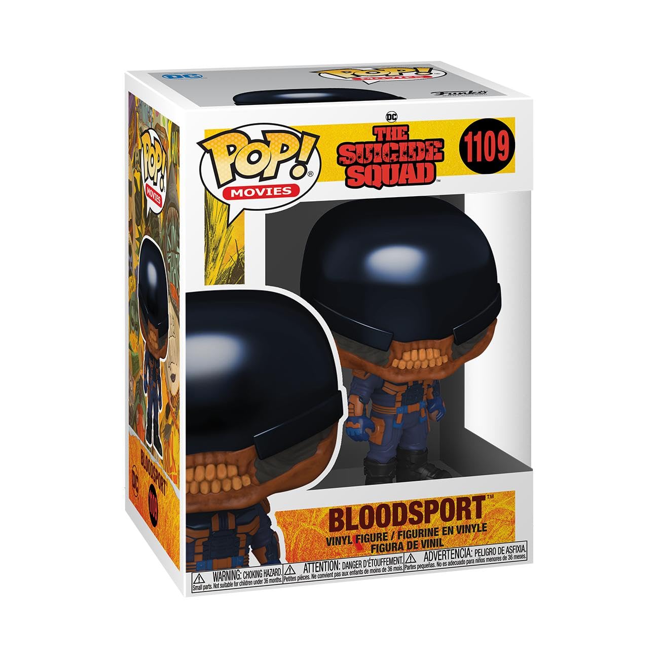 Funko POP! Movies: TSS - Vigilante/Bloodsport - Bloodsport - Suicide Squad 2 - Collectable Vinyl Figure - Gift Idea - Official Merchandise - Toys for Kids & Adults - Movies Fans