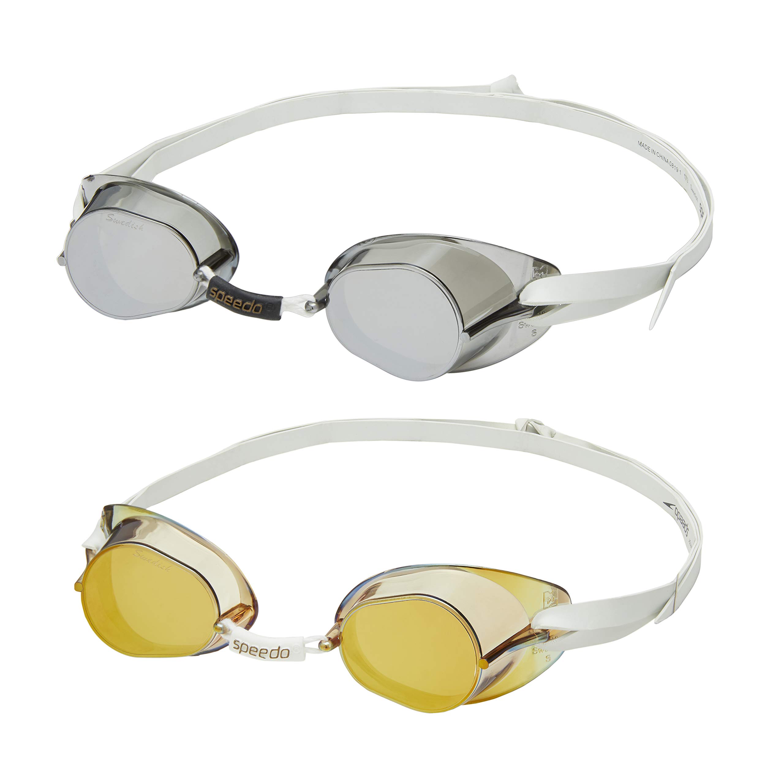 Photo 1 of ***ONE PAIR OF LENSES MISSING***Speedo Unisex-Adult Swim Goggles Swedish