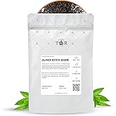 Tea Runners Jalinga Estate Assam Loose Leaf Black Tea | Bold, Malty Indian Breakfast Tea - Strong Full-Bodied Flavor | High Caffeine Morning Tea | Sustainably Grown - 5 oz