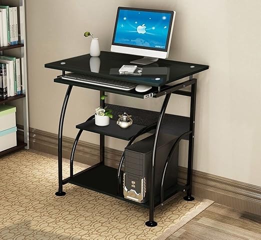 Amazon Com Pongwitshop Home Office Pc Corner Computer Desk Laptop
