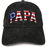 InnoBeta Papa Gifts Embroidered Cap, Funny Gifts for Men, Adjustable Hat Gifts Accessory for Birthday & Christmas Grey