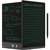 LCD Writing Tablet for Adults- 10.5&Prime; LCD Writing Tablet,Double-Sided Full Screen,Digital Notepad for School,Office,Home,Erasable,Reusable
