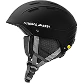OutdoorMaster MIPS Ski Helmet - Kelvin II MIPS Snow Sport Helmet Snowboard Helmet for Men Women & Youth