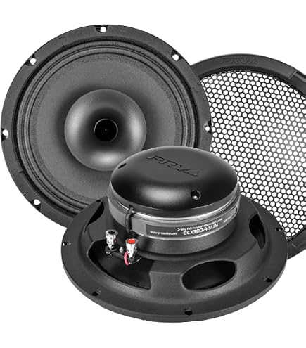 Amazon.com: PRV AUDIO 8FR250 8 Inch Full Range Speaker, 8 Ohms