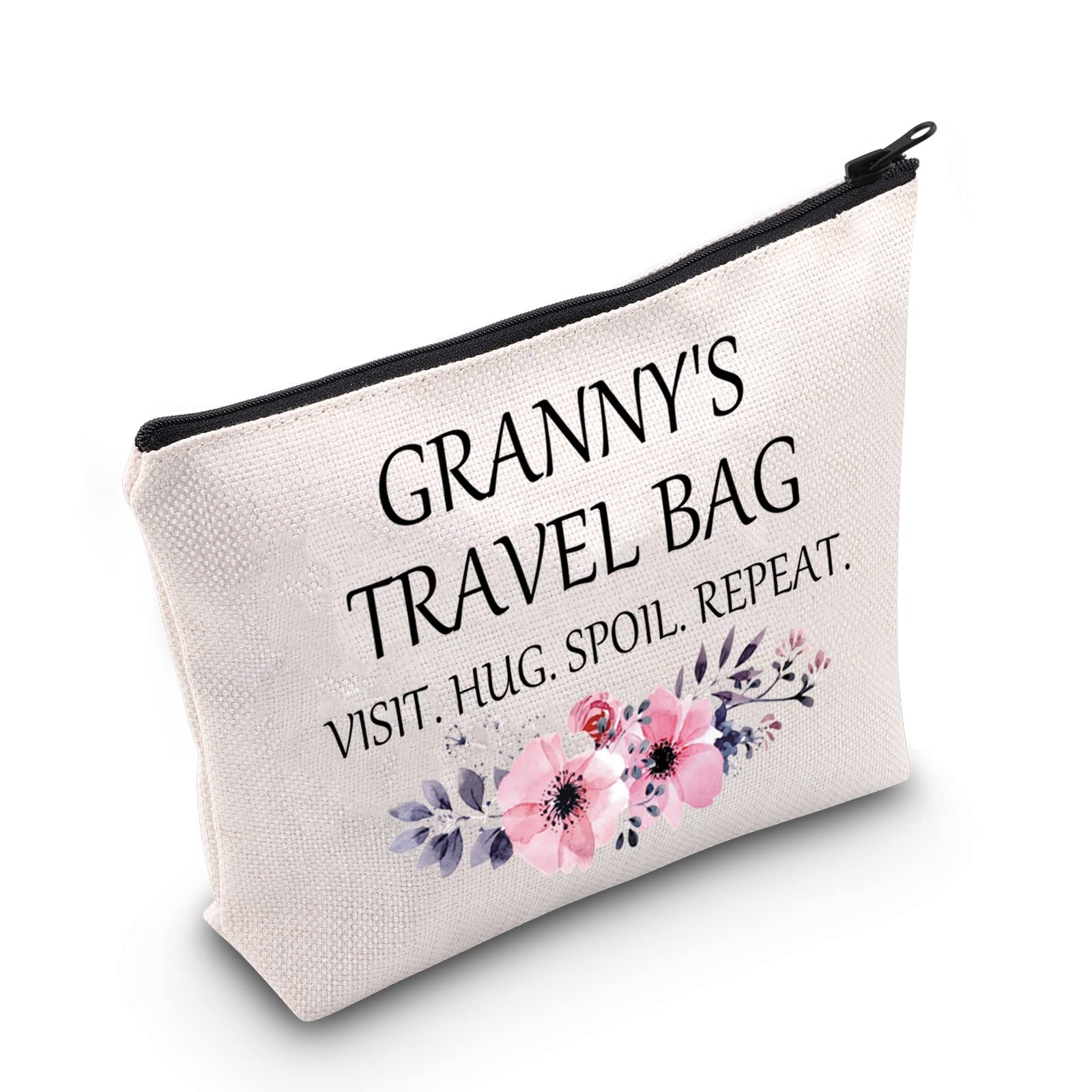 FUNYSO Granny's Travel UK Cosmetic Pouch - Multifunctional Travel Cosmetic Bag - Blue - Waterproof - Marble Print - Cosmetic Case
