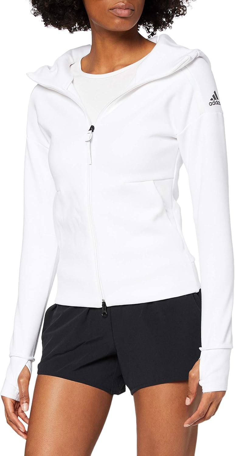 Adidas Women S Ll Z N E Hoodie Sweatshirt Amazon Co Uk Clothing