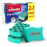 Active Wave Foam Back Scourer by Vileda