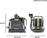 Daewoo Hurricane 650W Spot Washer Compact Upholstery & Carpet Cleaner view 6