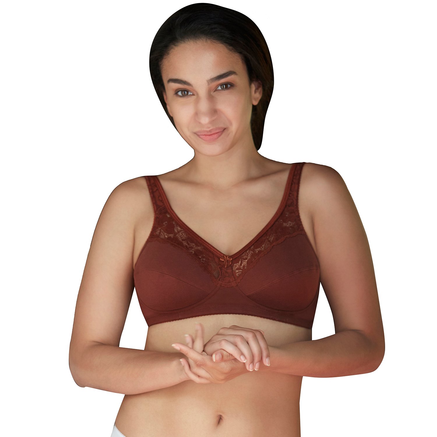 zivame women's half cup non padded non wired bra