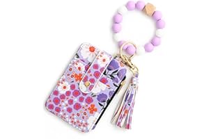 Boho Beaded Wallet Keychain, Women'S Boho Beaded Wallet, WristletWallets For Women, Wristlet KeychainWallet, Christmas Gift