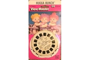 3DSTEREO VIEWMASTER Hugga Bunch - Classic ViewMaster - 3 Reels on Card - New