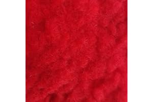 Donjer Suede-Tex Flocking Fiber, 3 oz Bag, Bright Red (Nylon)