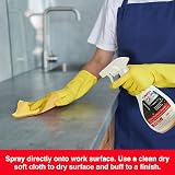 Unika Solid Surface Worktop Cleaner 500ml – Non-Abrasive Daily Cleaner view 2