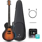 Enya Jack Signature Sonic JT Smart Carbon Fiber Electric Guitar | 15W Wireless Speaker, All-in-One Portable Rig, For Street Performers &amp; Home Studios, Comes with 2-Year Warranty