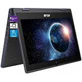 ASUS 11.6" HD Touchscreen 2 in 1 Educational Laptop, Intel Celeron N100 Processor, 4GB RAM 256GB SSD, Wi-Fi 6, Bluetooth 5.1, Spill Resistant, Anti Glare Coating, Windows 11 Pro, Mineral Gray