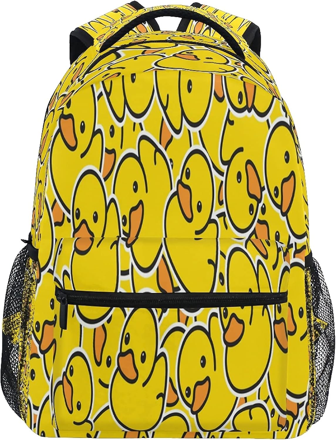 Cartoon Rubber Ducky Backpack Bird Bath Student School Bag Bookbag 14