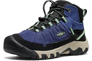 KEEN unisex-child Targhee 4 Mid Height Durable Comfortable Waterproof Hiking Boots