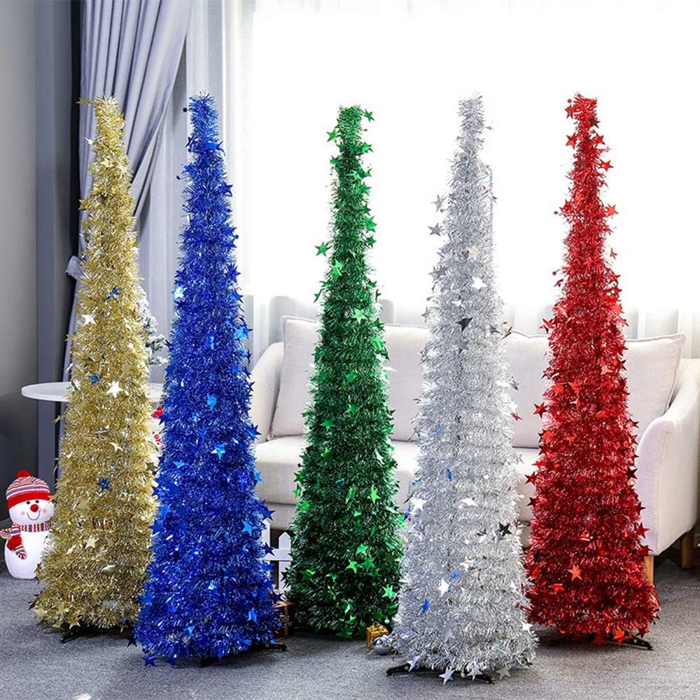 SUXIU Collapsible Christmas Tree,Collapsible Artificial