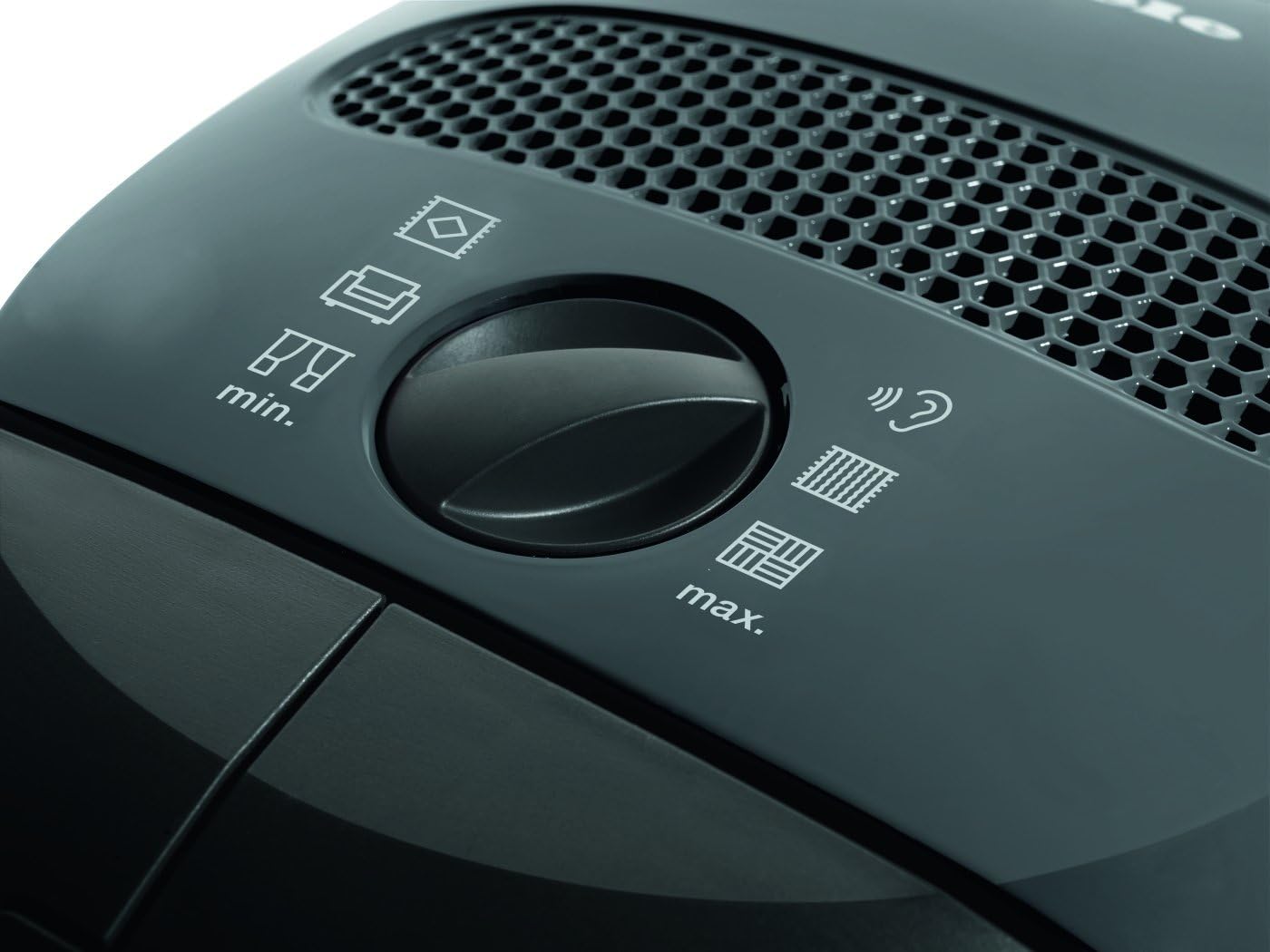 Miele Grey Classic C1 Pure Suction Canister Vacuum Cleaner, Graphite -