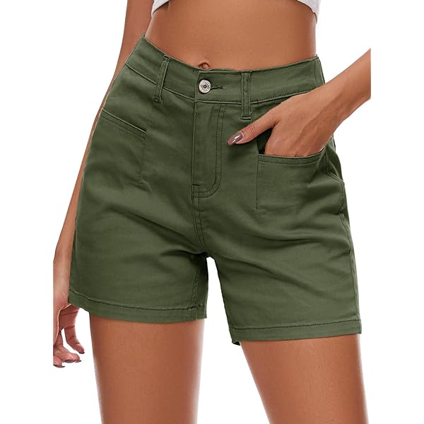 Short Miss Me MP7845D2 - Taille 25 - Bleu Moyen, Mi-poche Croisée - Neuf Avec Étiq.