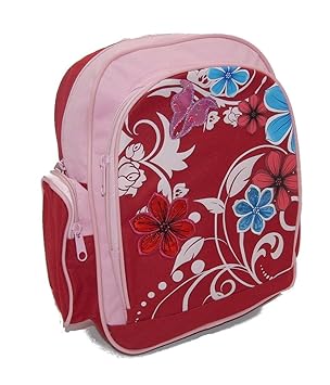 Kinder Madchen Rucksack Kindergarten Tasche Rosa Rot Flower Amazon De Koffer Rucksacke Taschen