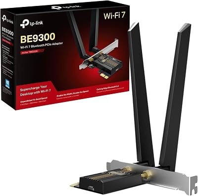 TP-Link Archer TBE552E WiFi 7 PCIe Card Bluetooth 5.4 6GHz 5GHz 2.4GHz