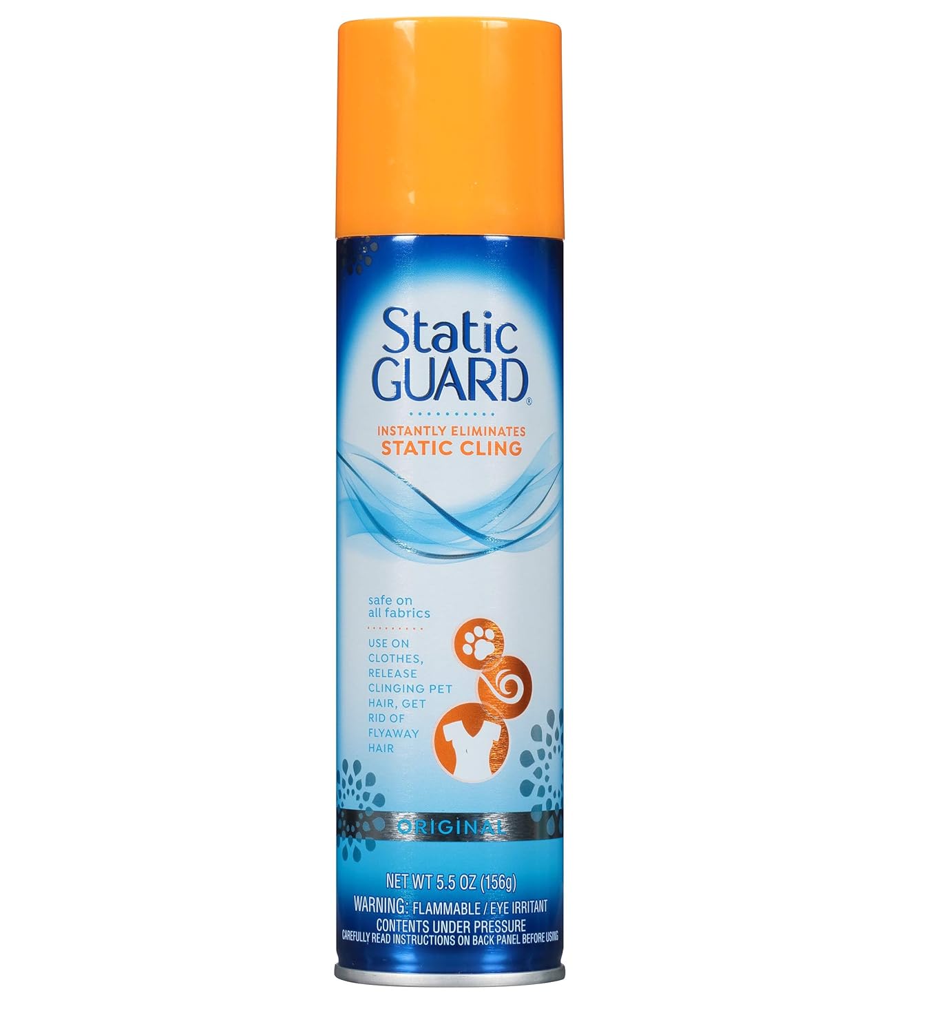 Static Guard Instantly Eliminates Static Cling Safe On All