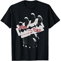 Amazon.com: Judas Priest Point of Entry T-Shirt : Clothing, Shoes