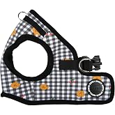 Puppia Spring and Summer Fashion Step-in Vest Dog Harness, Black_Baba, Small